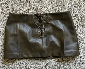Pacsun Micro Leather Skirt thumbnail 1