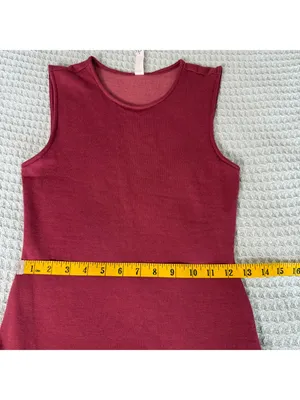NWT Daily Practice Anthropologie Sleeveless Drop Waist Dress Womens XS Pink NEW thumbnail 7