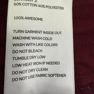 FIGS Zamora Jogger Scrub Pants XL Burgundy Wine High Waist Stretch Medical thumbnail 13