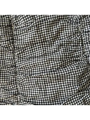 Abercrombie & Fitch gingham ruched preppy fairycore summer skirt Size Small thumbnail 6