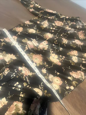 Tuckernuck Black Floral Long-Sleeve Dress Sz S thumbnail 6