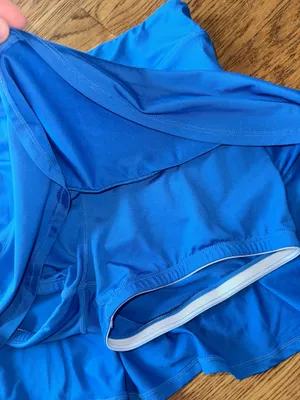 Ekouaer Royal Blue Tennis Skirt thumbnail 5