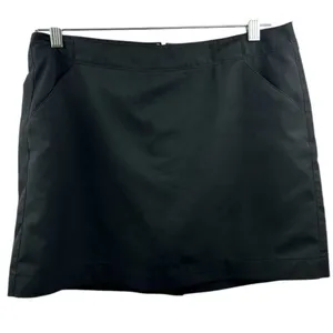 PGA‎ Tour Women's Black Skort Size 8 with Pockets Casual Short Skirt- flawed thumbnail 1