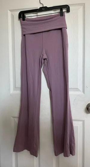 lululemon athletica Fold-Over Flare Groove Leggings thumbnail 1