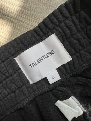 Talentless small black sweat pants wide leg thumbnail 9