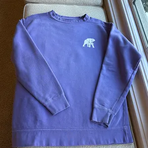 Comfort Colors Elephant Tuscaloosa The Shirt Shop Sweatshirt purple size S thumbnail 1