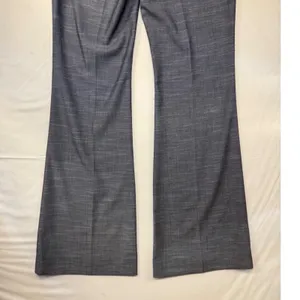 The Limited Drew Fit Dress Pants‎ Size 0 Blue Gray Wide Leg Flare Office NWT thumbnail 9