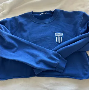 Vintage Greece Sweatshirt Blue Size XL thumbnail 1