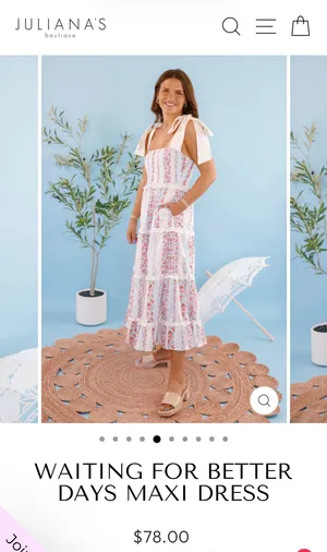 Boutique dress thumbnail 2