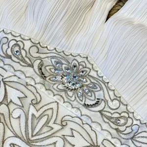 Sue Wong short white beaded dress size 8 thumbnail 3