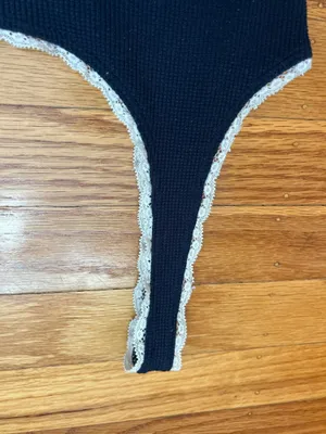 Hollister Top Tank Lace Navy Blue thumbnail 3