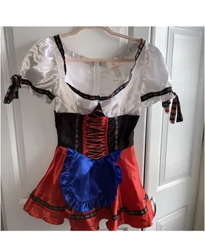 Rubies Sexy Small Halloween Costume Oktoberfest Beer Maid Dress Bavarian VTG thumbnail 10