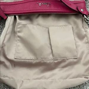 Coach Pink and Beige Signature Crossbody Bag thumbnail 14