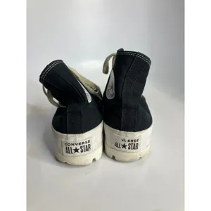 Converse Lugged High Top Sneakers Womens 10‎ Black Good Platform Canvas Lug Sole thumbnail 4