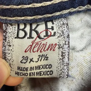 BKE Jeans Bootcut Womens 29R Addison Blue Denim Y2K Bling Western Cowgirl Boho thumbnail 5
