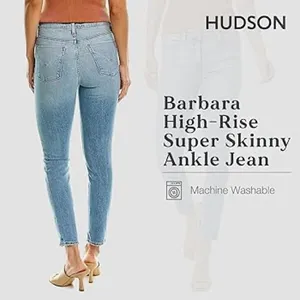 $175 Retail NWT Hudson High-Rise Super Skinny Ankle Jeans thumbnail 6