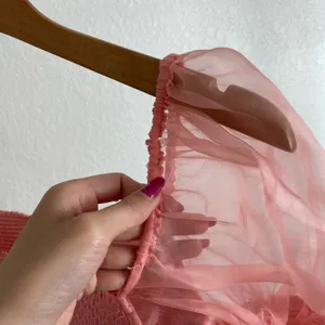 Alice + Olivia | Eliana Smocked Crop Top thumbnail 6