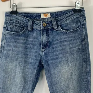 Antik Denim Vintage Blue Western Bootcut Flare Jeans Medium-Dark Wash Womens 27 thumbnail 2