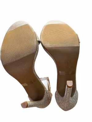 Dream Pairs Elegantee-N Women's Size 7 Silver Glitter Ankle Strap Stiletto Heels thumbnail 5