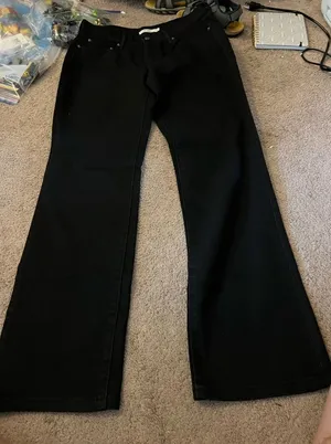 Levi’s black 505 straight‎ jeans 8 thumbnail 1