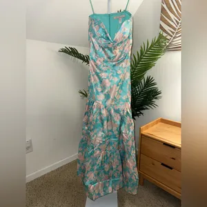 NWT Hutch Phoebe Floral Strapless Corset‎ Dress with pockets 6 thumbnail 6
