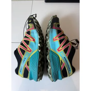 Salomon Speedcross 3 Trail Running Shoes Womens 6 Black‎ Blue Pink Gorpcore thumbnail 5