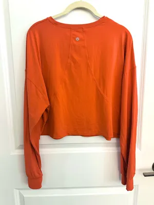 Lululemon Muscle Love Long Sleeve Size 10 thumbnail 4