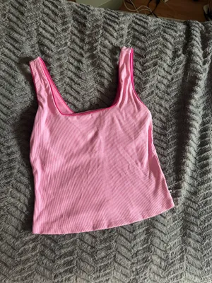 Thrive Societe Square Neck Tank Pink Size L thumbnail 4