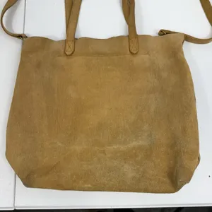 Madewell The Medium‎ Transport Tote Corduroy Suede Edition Crossbody Strap Gold thumbnail 6