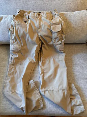 5.11 Tactical Khaki Cargo Pants Women’s Size 6 Utility Workwear hiking thumbnail 4