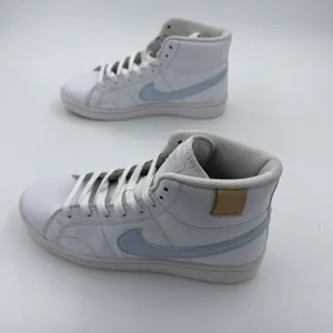 Nike Court Royale 2 Mid White Blue Tint Women's Sneakers CT1725-106 Size 7.5 thumbnail 5