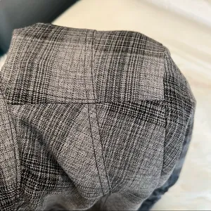 Christopher & Banks gray plaid open front blazer jacket size large thumbnail 10