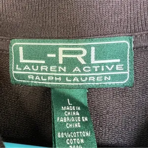 Lauren Active Ralph Lauren Size Large Long Sleeve Jacket w/buckle strap hook thumbnail 8