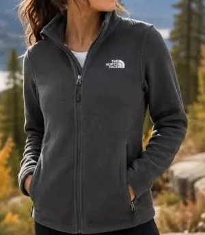The North Face Full Zip Fleece Jacket Women Small Gray‎ Sherpa Lined Gorpcore thumbnail 1