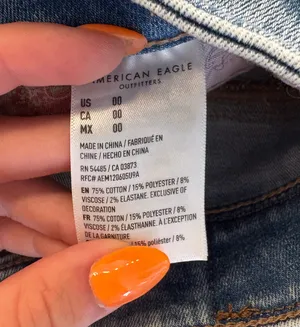 American Eagle Next Level Stretch Jean Shorts thumbnail 5