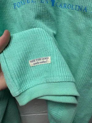 Simply Southern Waffle Knit Crewneck Long Sleeve thumbnail 2