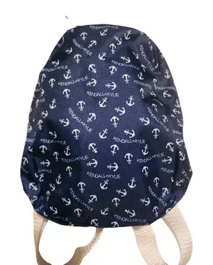 Kendall + Kylie Mini Backpack Purse Anchor Print Nautical Bag‎ NWT thumbnail 1