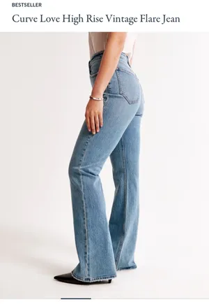 Abercrombie Curve Love High-Rise Vintage Flare thumbnail 2