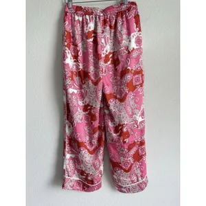 J. Crew Size‎ 6 Women's Pink Pants Relaxed Vintage Paisley Baez Casual Comfort thumbnail 10