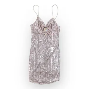 Revolve Saints + Secrets Rose Gold Sequined‎ Mini Dress Size S thumbnail 5