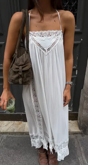 Free People Kiss Me Later Maxi Slip Dress thumbnail 1