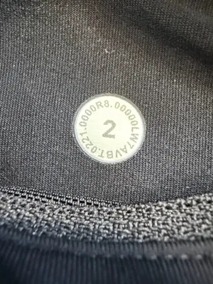 Women's Lululemon Black Speed Shorts 4” inseam size 2 EUC thumbnail 2