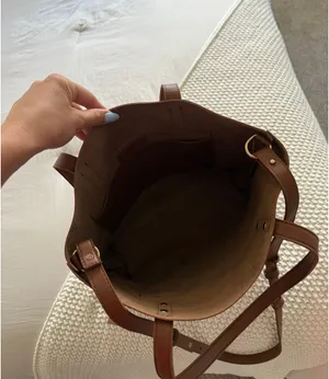 Henny + Lev brown tote purse thumbnail 3