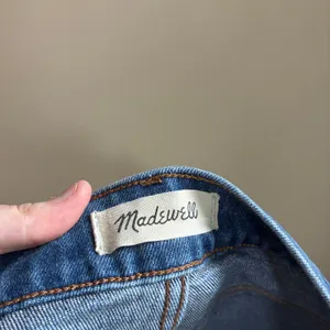 Madewell The Perfect Vintage Straight Jean 31 Blue Womens High Rise Stretch thumbnail 6