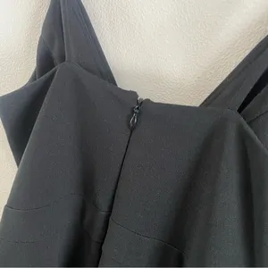 BHLDN Caron Midi Dress Black Size 0 Sleek Formal Cocktail Wedding‎ Guest Chic thumbnail 8
