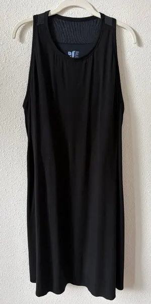 Shebird Tunic Tank Bra Dress Black Size 9 / XXXL Casual Comfy Neutral Athleisure thumbnail 1