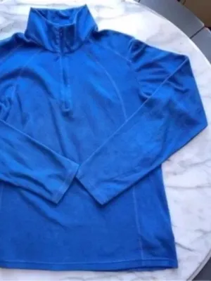 Columbia Women's Blue 1/4 Zip Pullover Sweater thumbnail 1