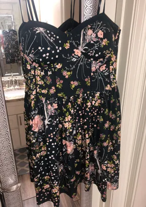 Floral Dress Multi Size L thumbnail 1