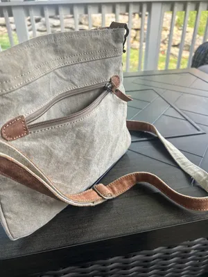 Myra Bag calf hair printed crossbody bag with leather accents western boho chic thumbnail 8