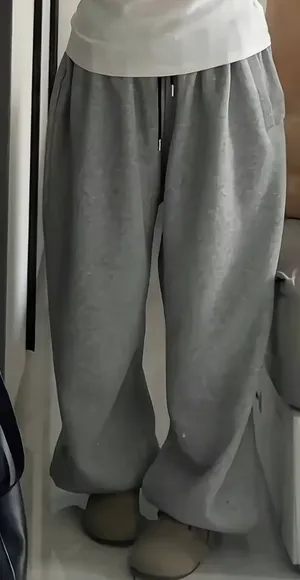 Jogging pants grey plus size XXL Gray thumbnail 3
